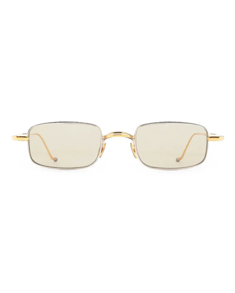 Jacques Marie Mage Dusk Sonnenbrille mit eckigem Gestell - Silber Silber