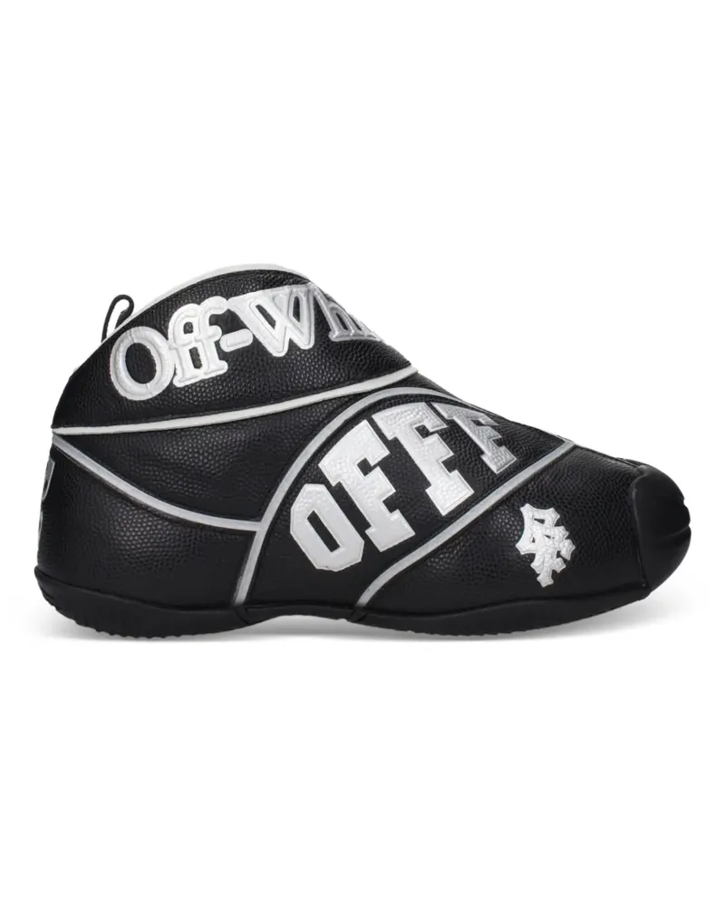 OFF-WHITE The Ball logo-print sneakers - Schwarz Schwarz