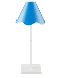 Jonathan Adler Wiederaufladbare LED-Tischlampe Blau