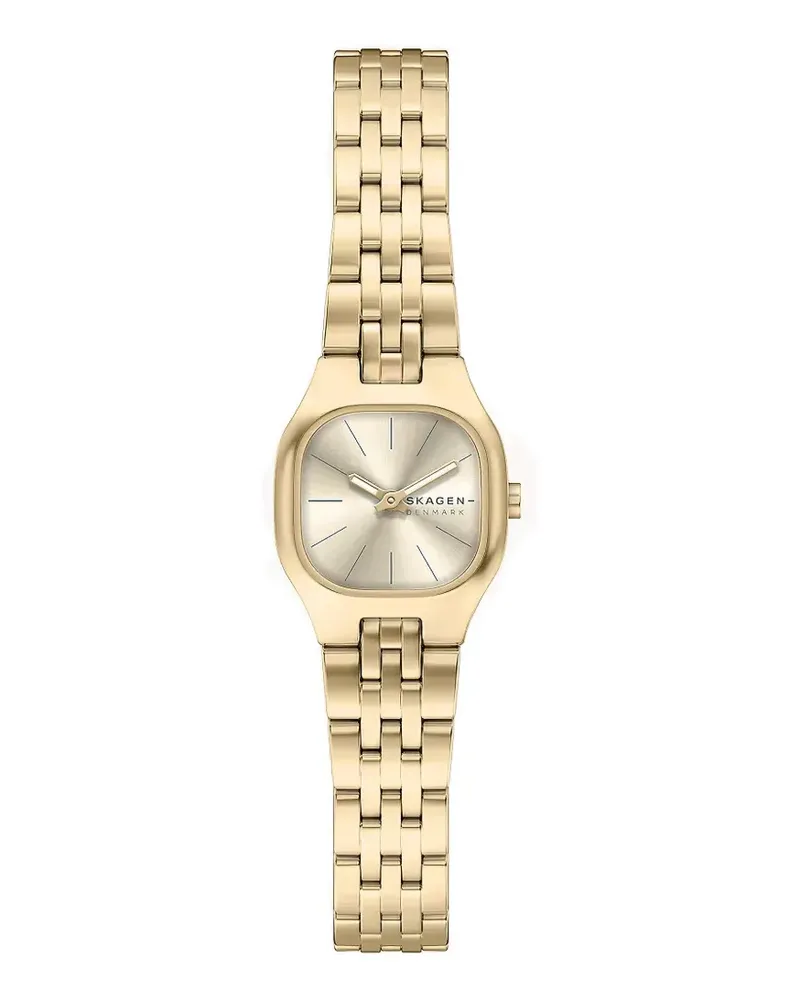 Skagen Mellem cushion case 22mm watch - Gold Gold