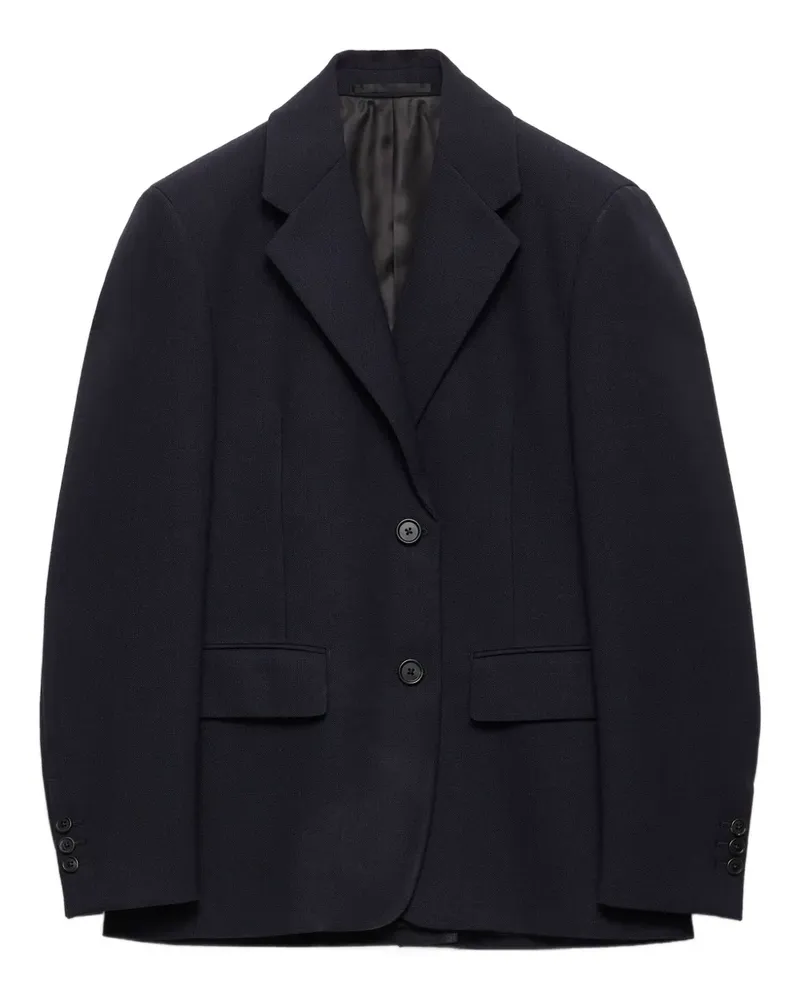 Prada Blazer mit Knopfverschluss - Blau Blau