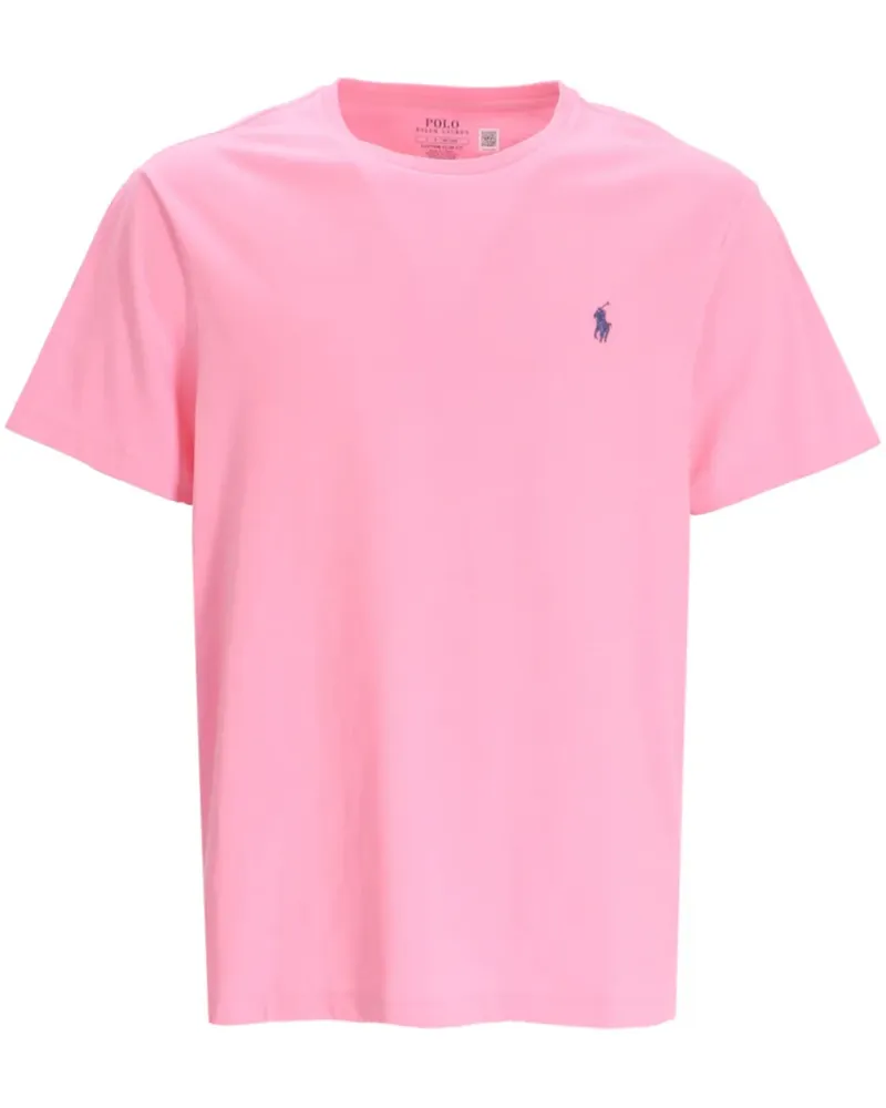 Ralph Lauren T-Shirt mit Polo Pony - Rosa Rosa