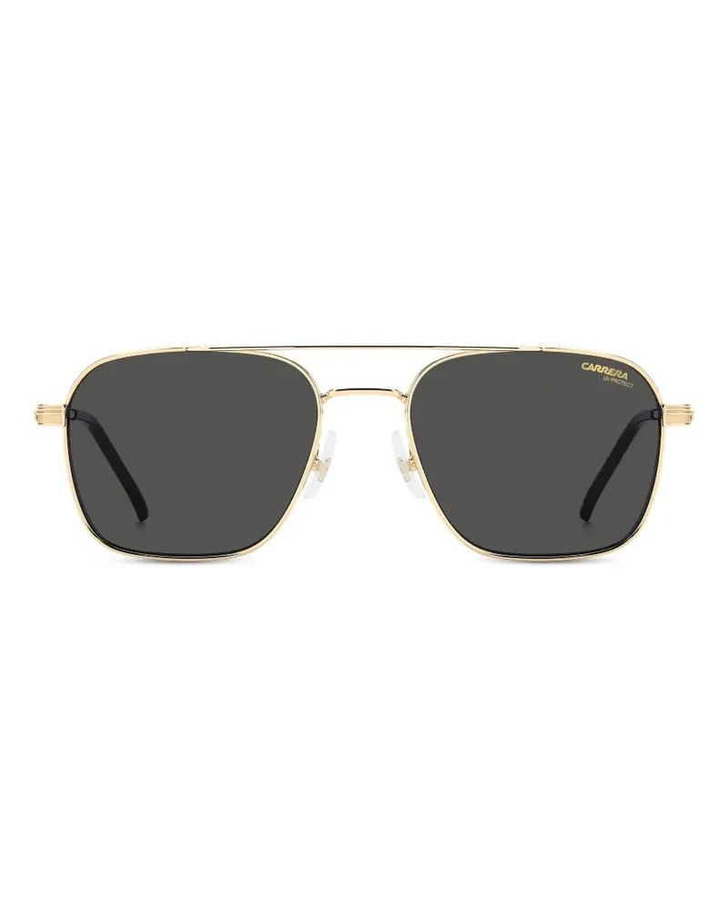 Carrera rectangle-frame sunglasses - Gold Gold