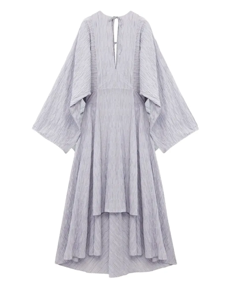 Loewe Midikleid mit Schleifenkragen - Blau Blau