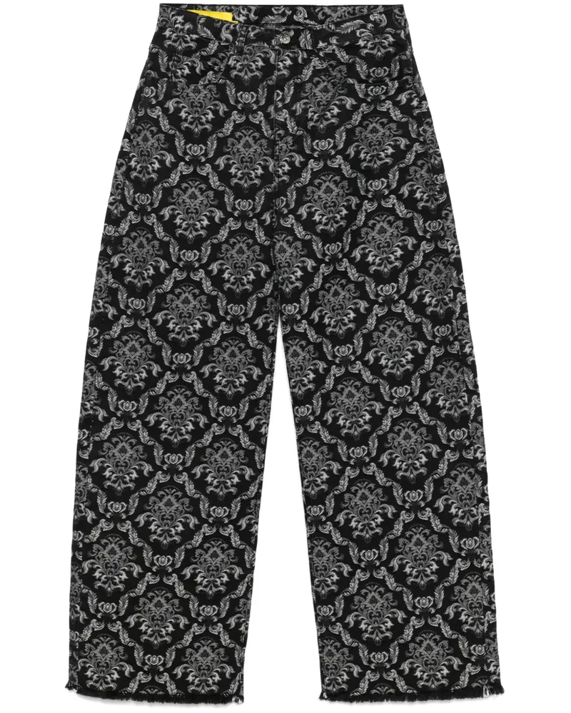Marques ' Almeida Jeans mit Jacquardmuster - Schwarz Schwarz