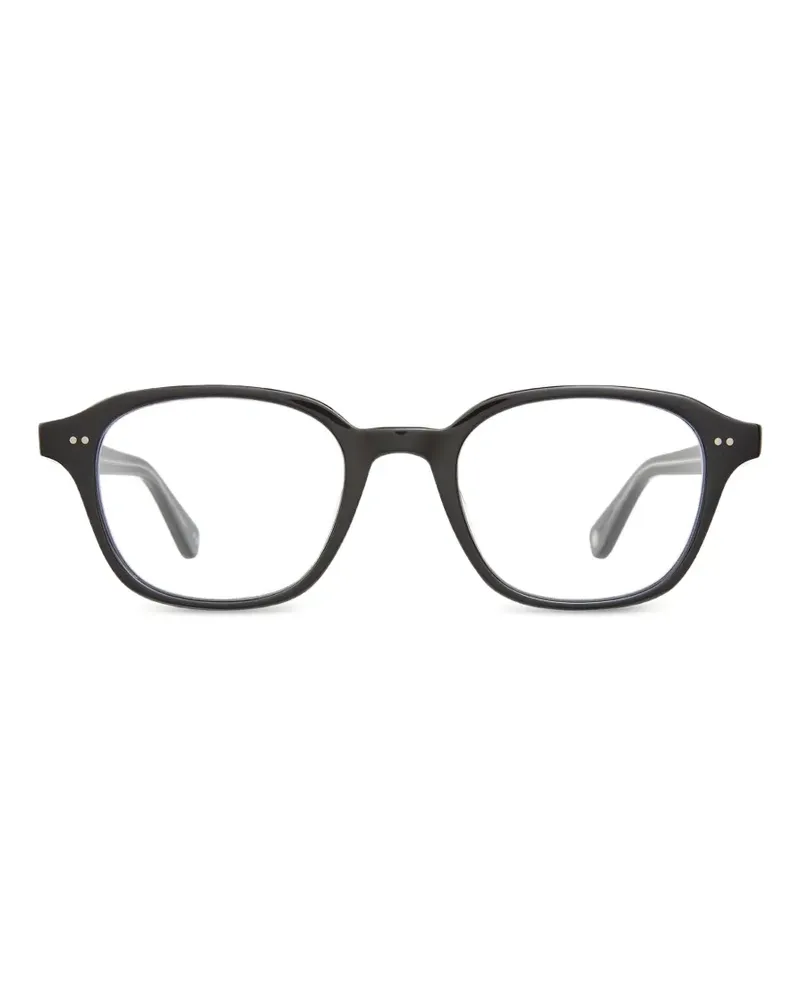 Garrett Leight Lachman mit eckigem Brille - Schwarz Schwarz