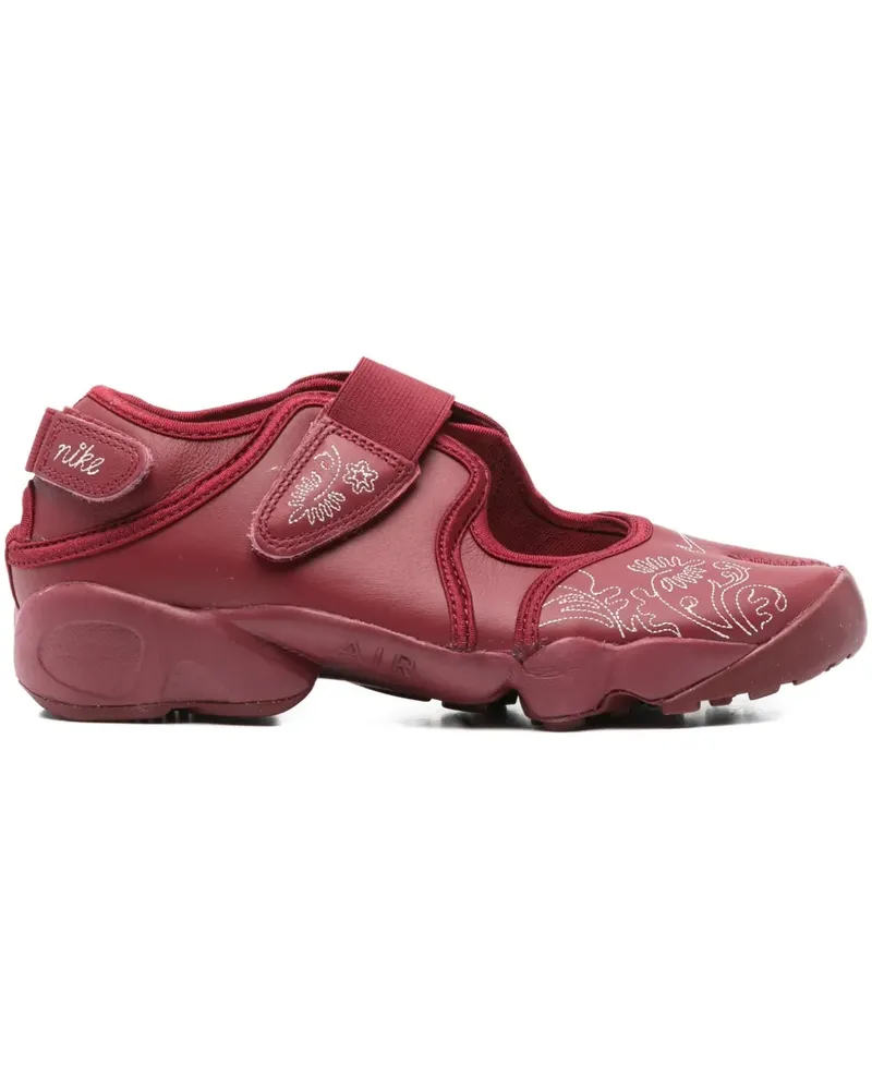 Nike floral-embroidered sneakers - Rot Rot