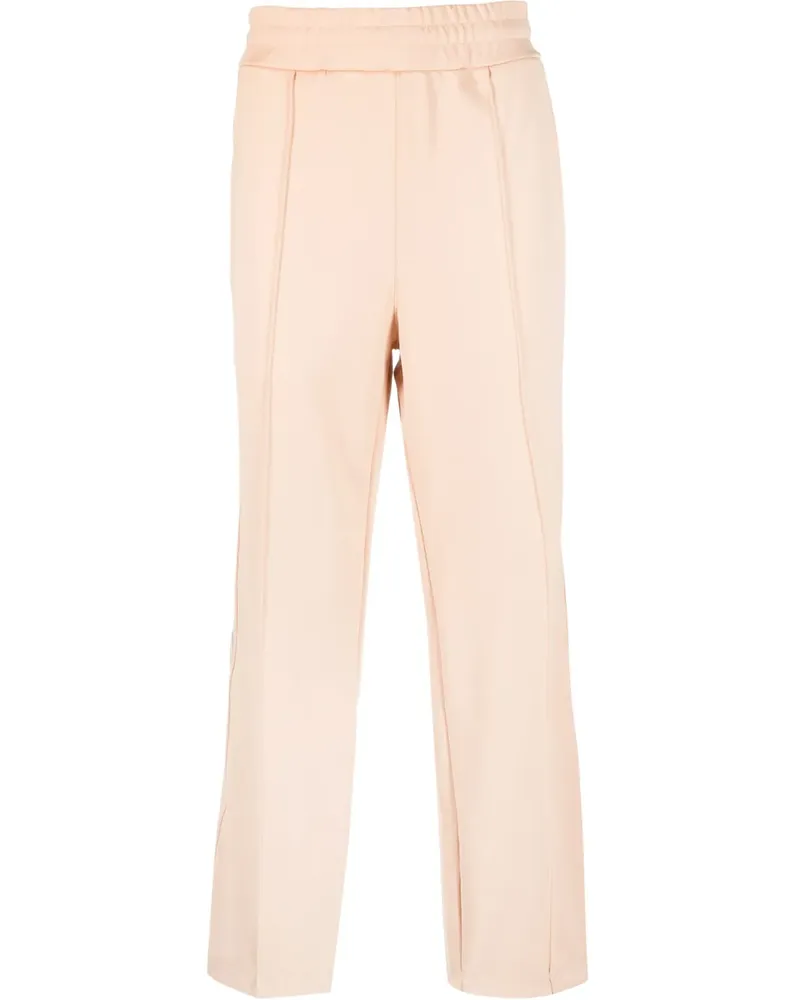 GCDS Jogginghose mit Logo-Print - Nude Nude