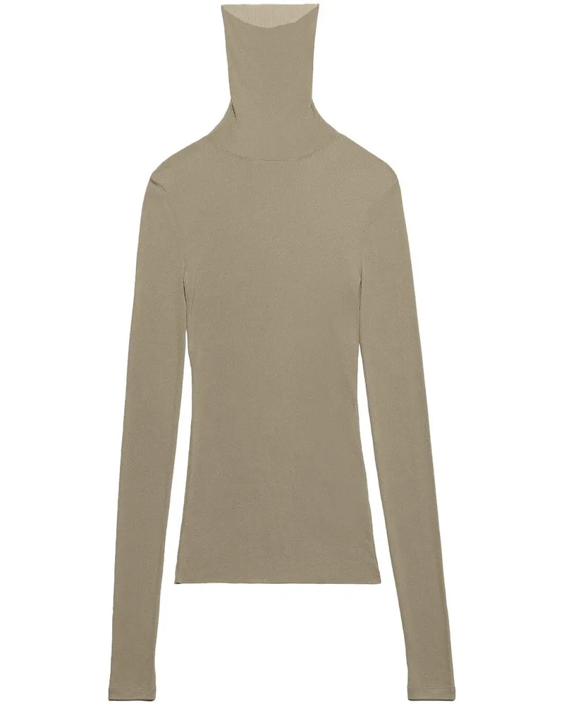 AMI Paris Pullover mit Rollkragen - Nude Nude