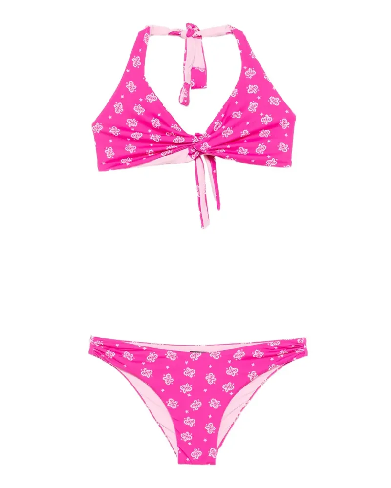 IU Rita Mennoia Bikini mit Paisleymuster - Rosa Rosa