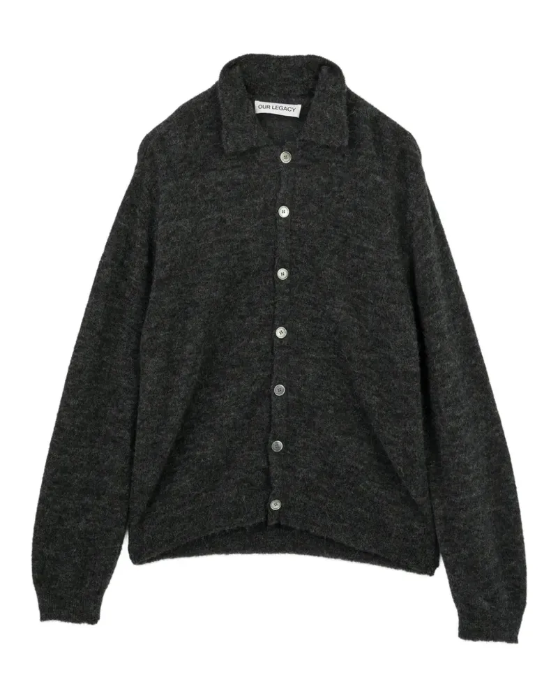 Our Legacy Cardigan mit Knopfleiste - Grau Grau