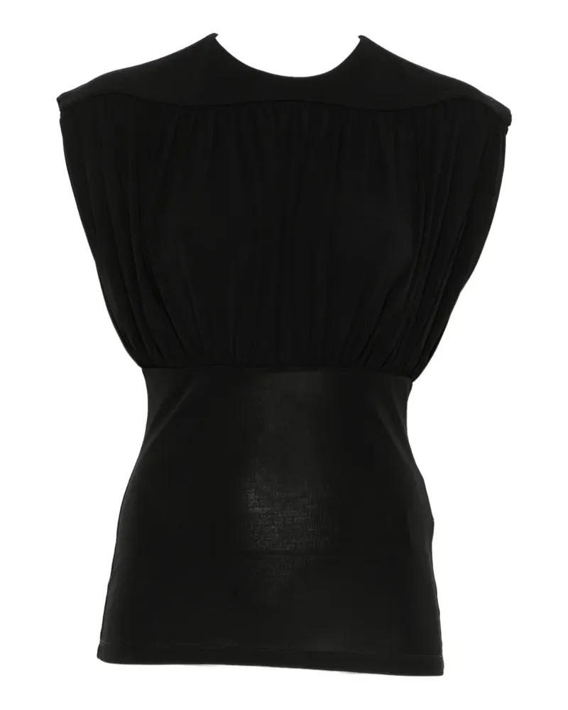 Anine Bing sleeveless top - Schwarz Schwarz