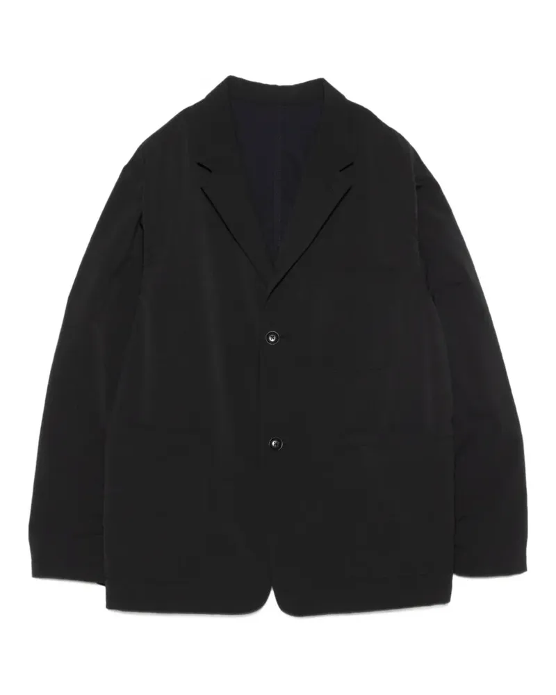 nanamica Alphadry Club Jacke - Schwarz Schwarz