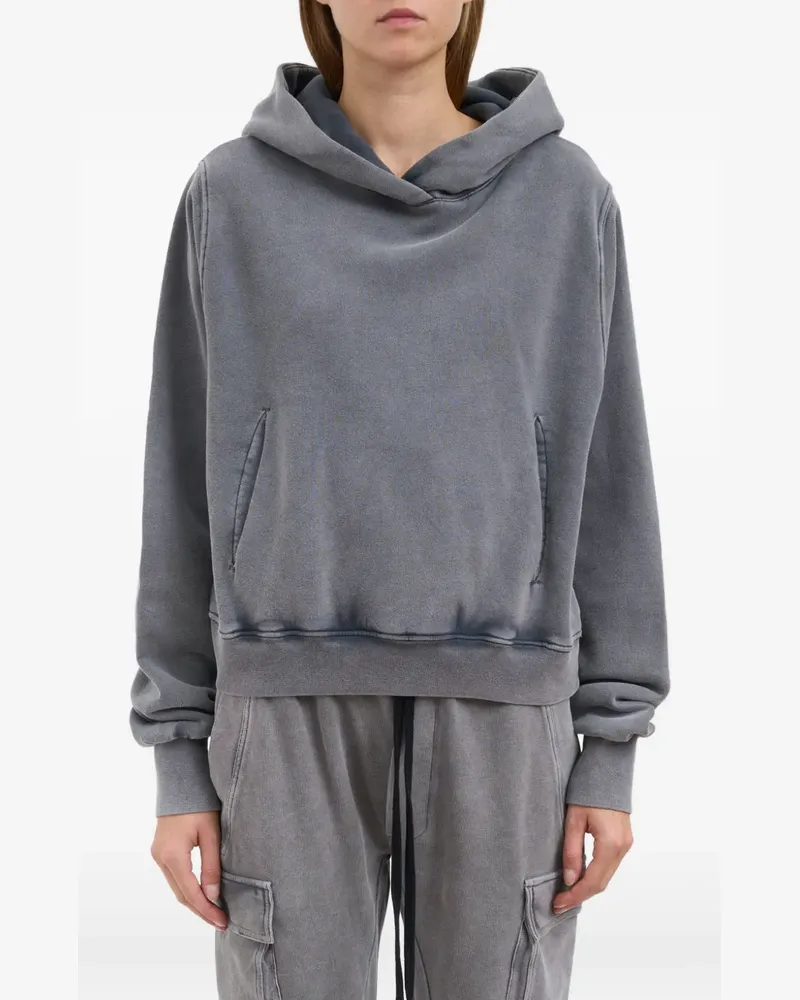 THOM KROM pocket hoodie - Grau Grau