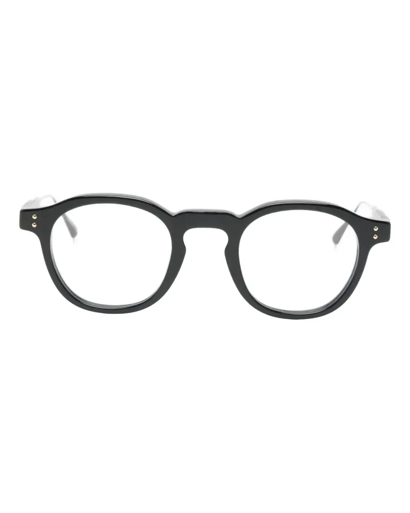 Linda Farrow Heath round-frame glasses - Schwarz Schwarz