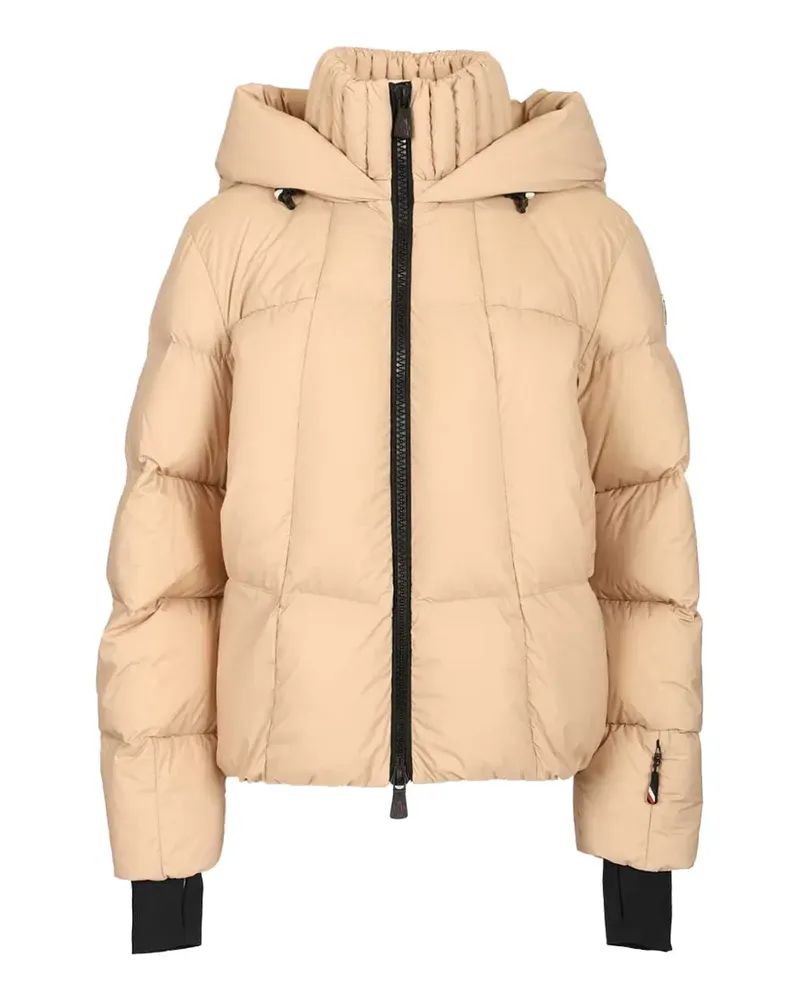 Moncler Bonnieure padded hooded ski jacket - Nude Nude