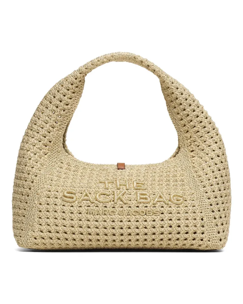 Marc Jacobs The Sack Bag crochet mini tote bag - Nude Nude