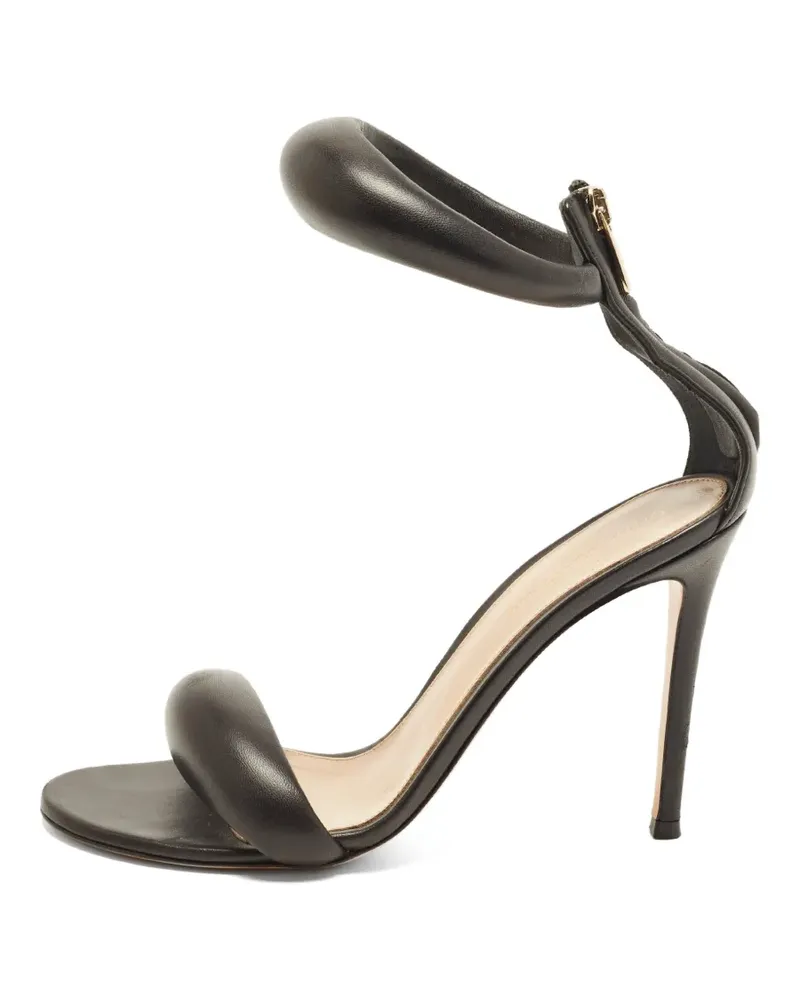 Gianvito Rossi Wattierte Bijoux Sandalen - Schwarz Schwarz
