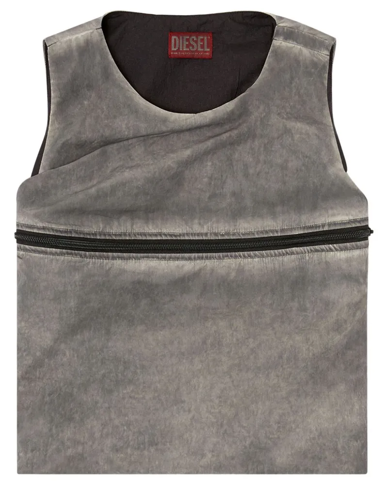Diesel T-Origin Oberteil - Grau Grau