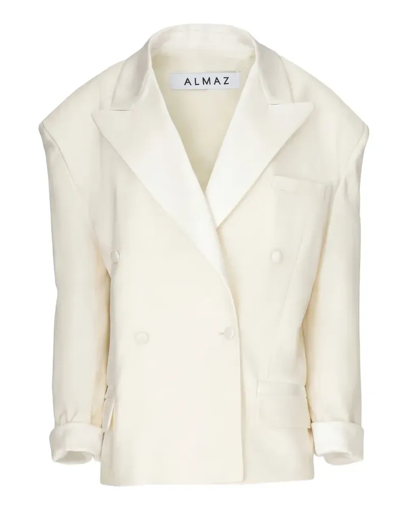 ALMAZ Doppelreihiger Oversized-Blazer - Nude Nude