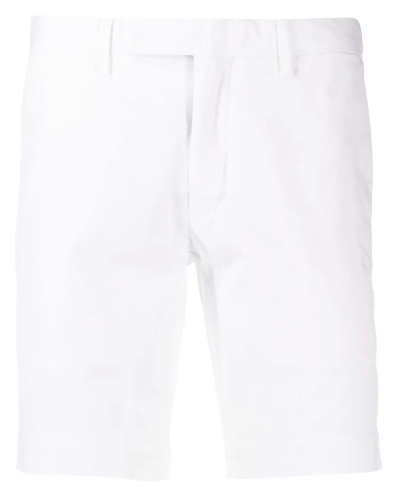 Ralph Lauren Schmale Shorts - Weiß Weiß