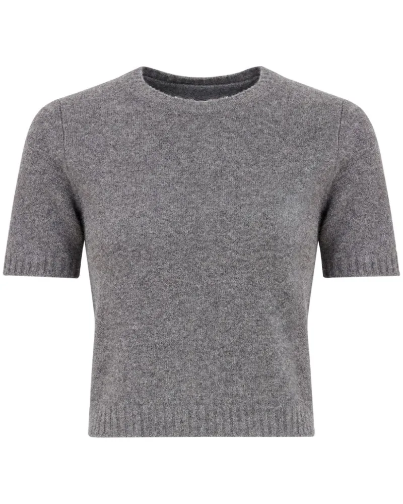 Maison Margiela T-Shirt mit rundem Ausschnitt - Grau Grau