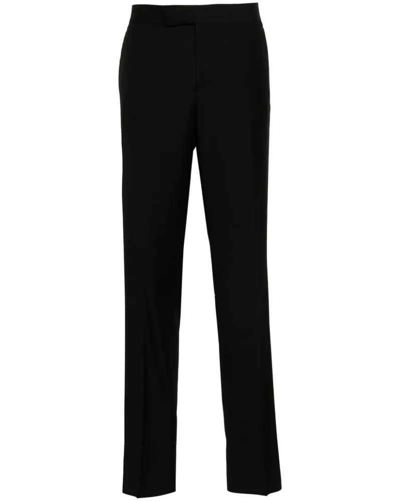 LARDINI Hose mit Tapered-Bein - Schwarz Schwarz