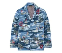 Tex-Hawaii Roundtrip Hemd - 4844-Midnight-Multicolor
