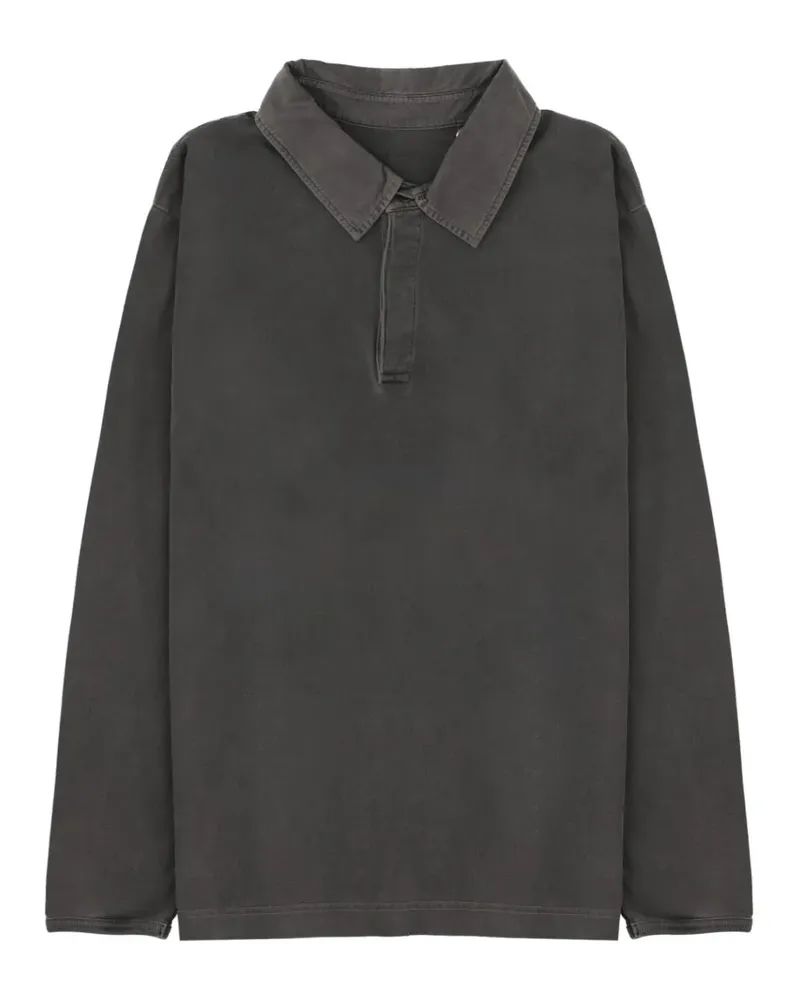 Sunflower Langarmshirt mit Rundhalsausschnitt - Schwarz Schwarz