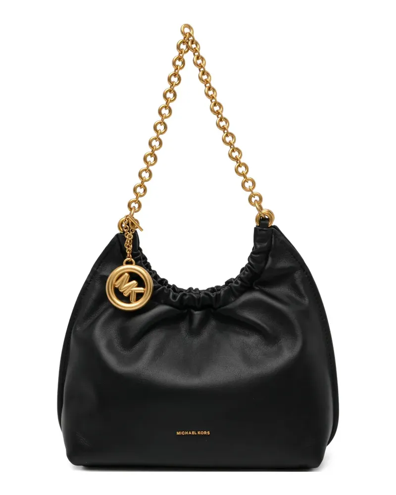 Michael Kors Mittelgroße Indie Schultertasche - Schwarz Schwarz