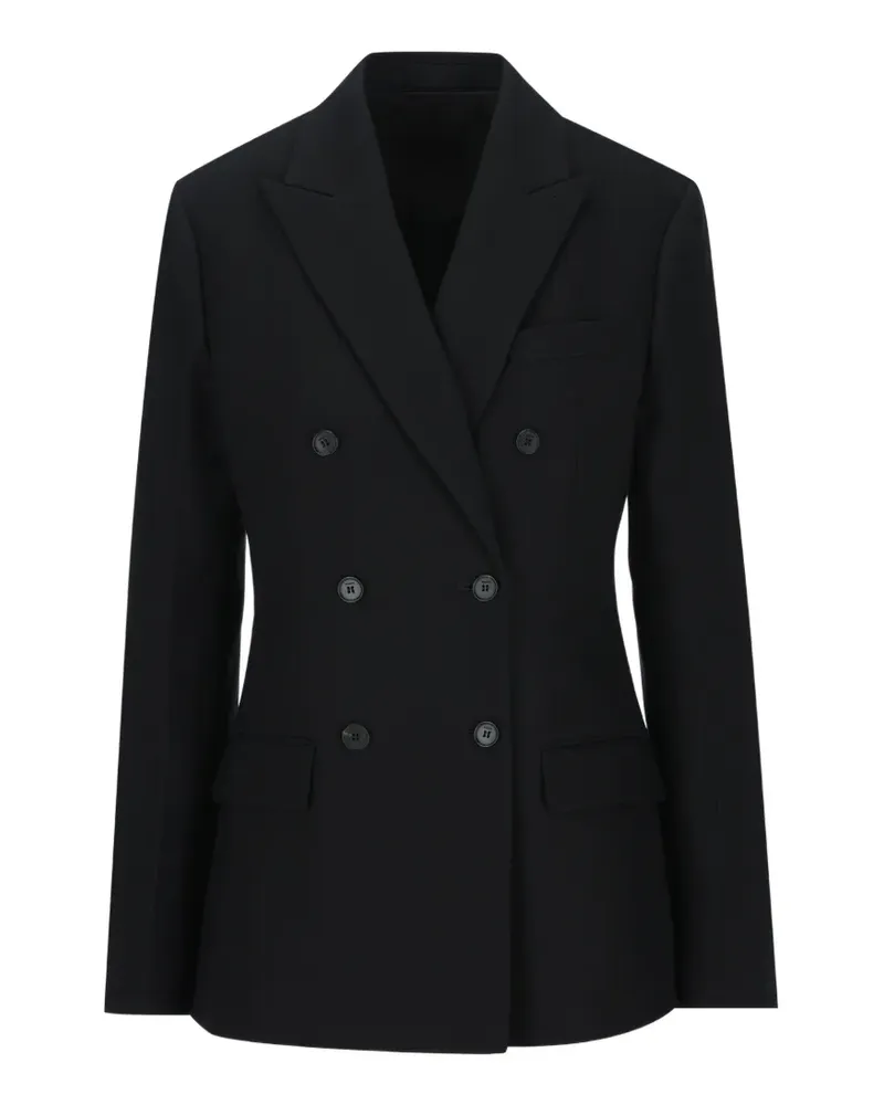 Fendi double-breasted cady blazer - Schwarz Schwarz