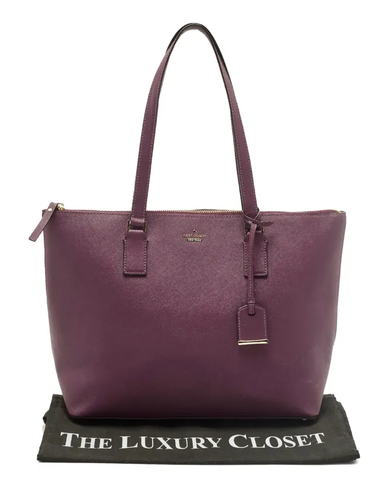 Kate Spade Cameron Street leather tote bag - Violett Violett