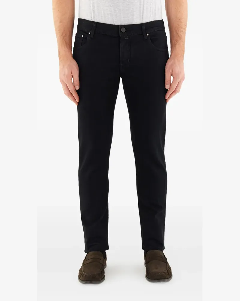 Jacob Cohën Five-Pocket-Jeans - Schwarz Schwarz