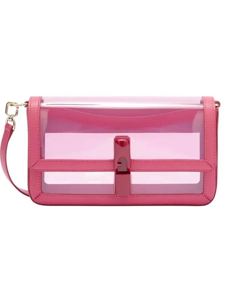 Furla Transparente Iride Umhängetasche - Rosa Rosa
