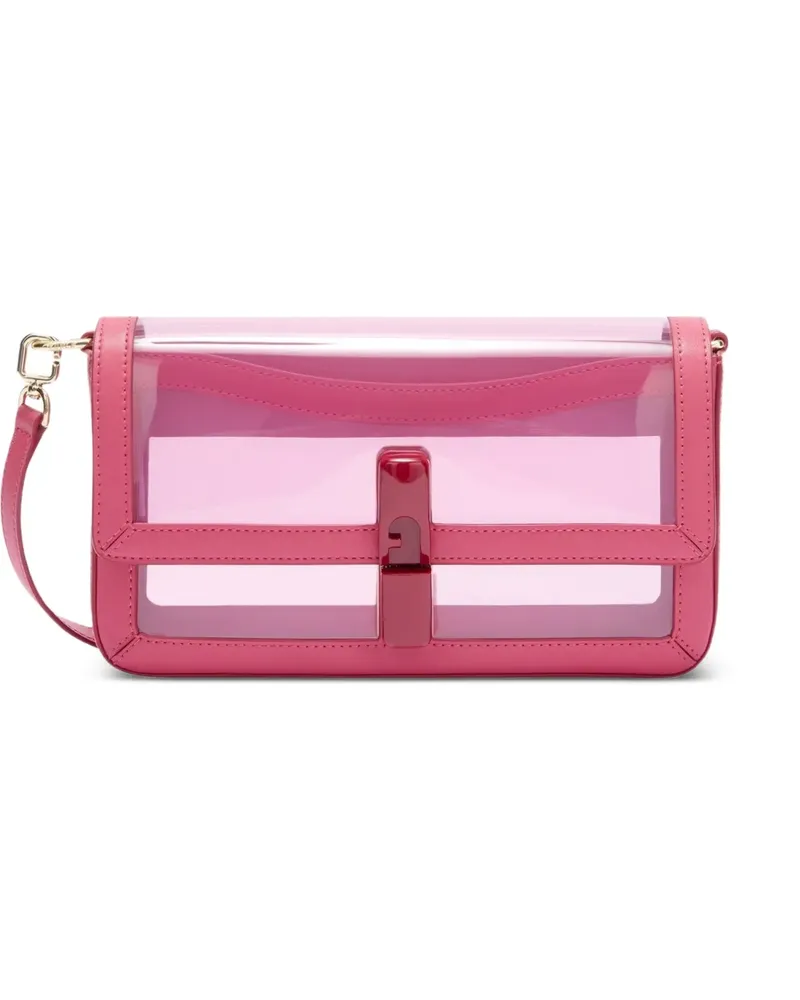 Furla Transparente Iride Umhängetasche - Rosa Rosa