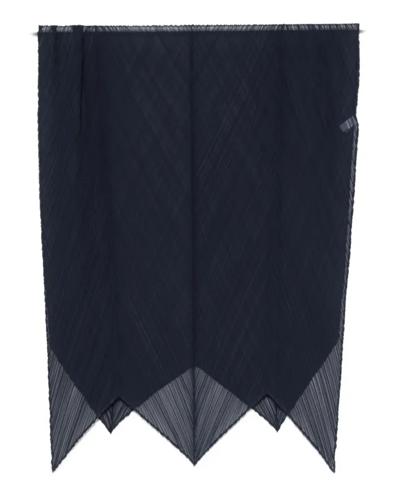 Issey Miyake pleated scarf - Blau Blau