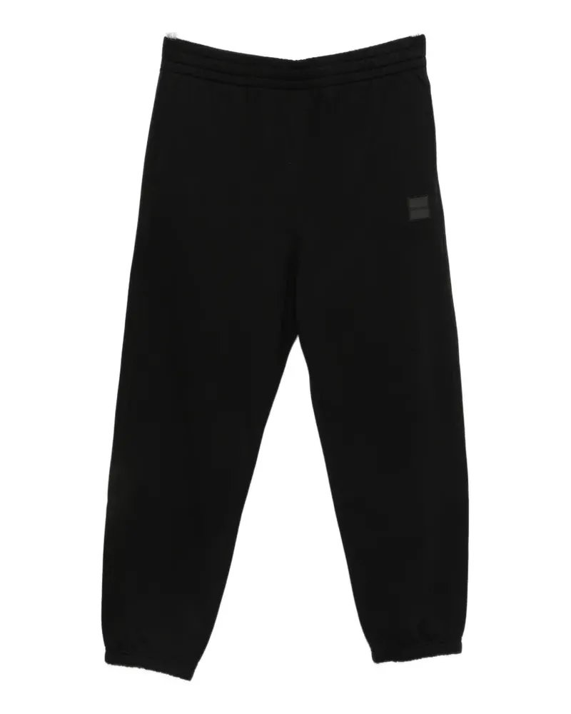 Calvin Klein logo-patch track pants - Schwarz Schwarz