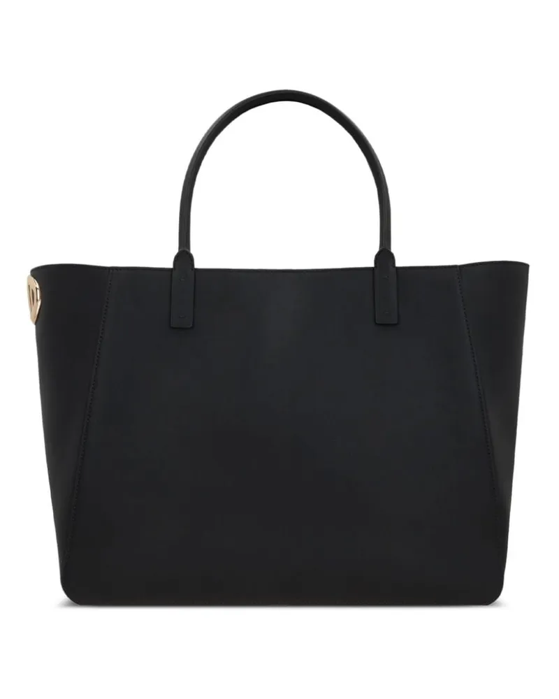 Valentino Garavani Handtasche mit VLogo - Schwarz Schwarz
