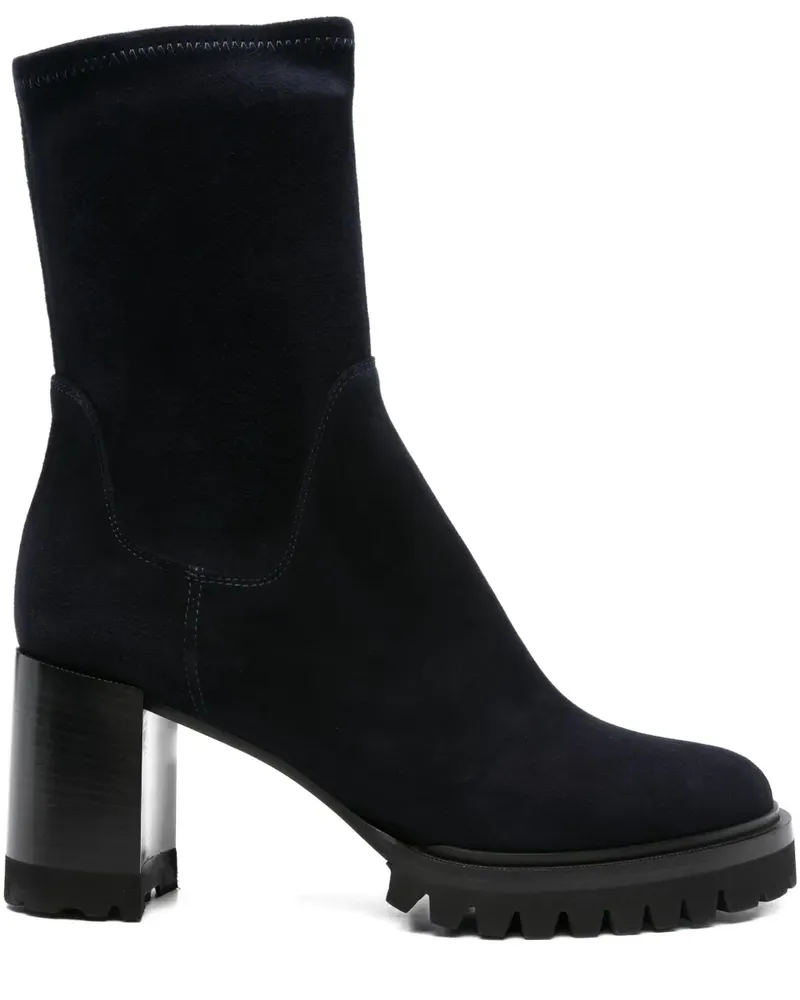 Truman's Shoes Stiefel aus Wildleder 80mm - Blau Blau