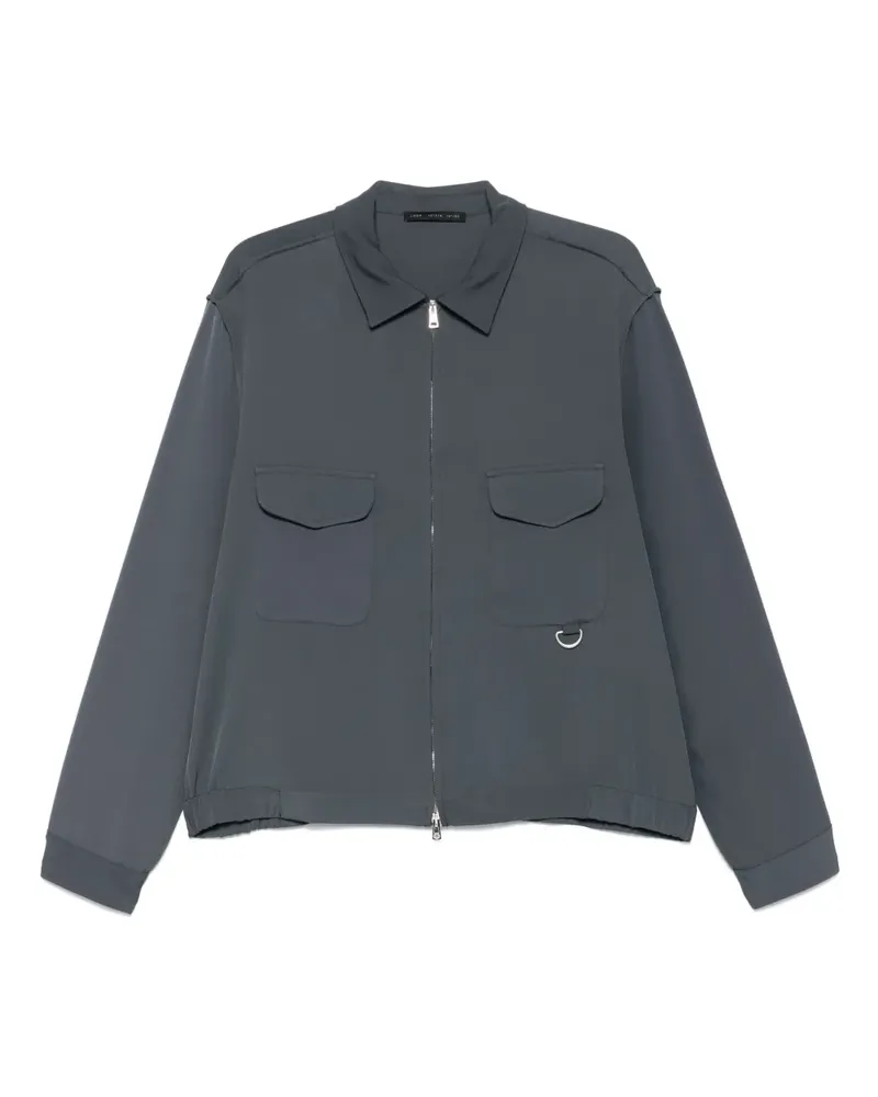 Low Brand Bomberjacke mit Reißverschluss - Grau Grau