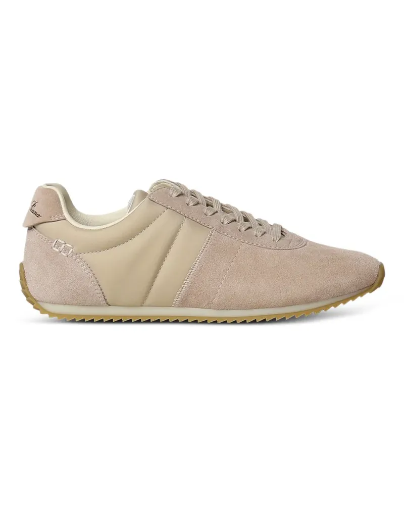 Loro Piana fast walk sneakers - Nude Nude
