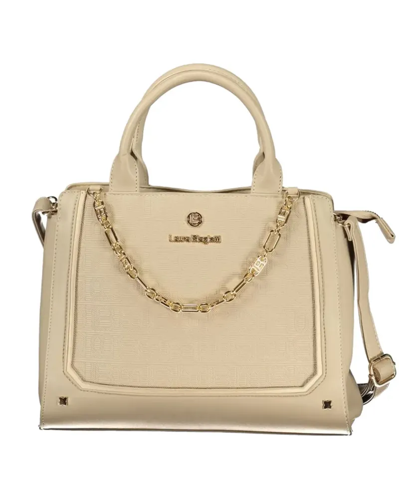 Laura Biagiotti chain-detail cross body bag - Nude Nude