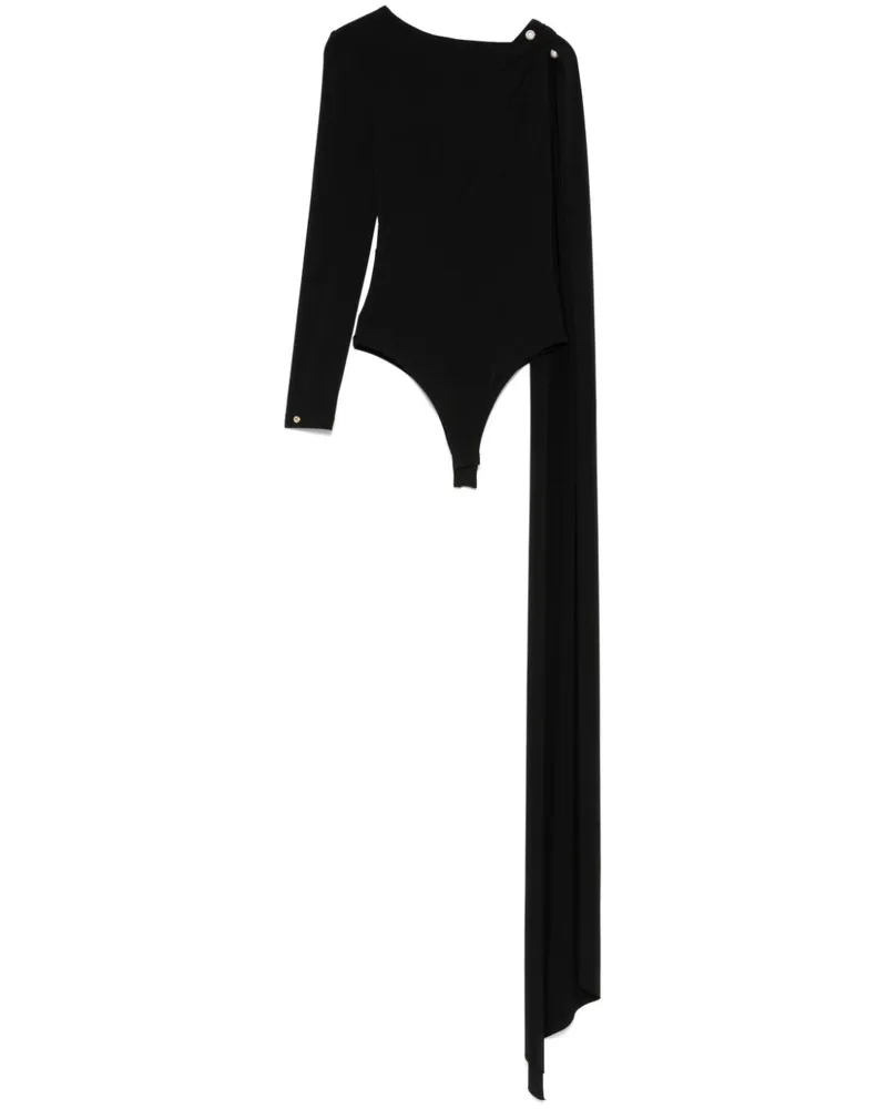 NISSA Body mit Perlendetail - Schwarz Schwarz