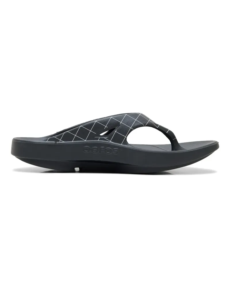 Undercover grid-print sandals - Schwarz Schwarz