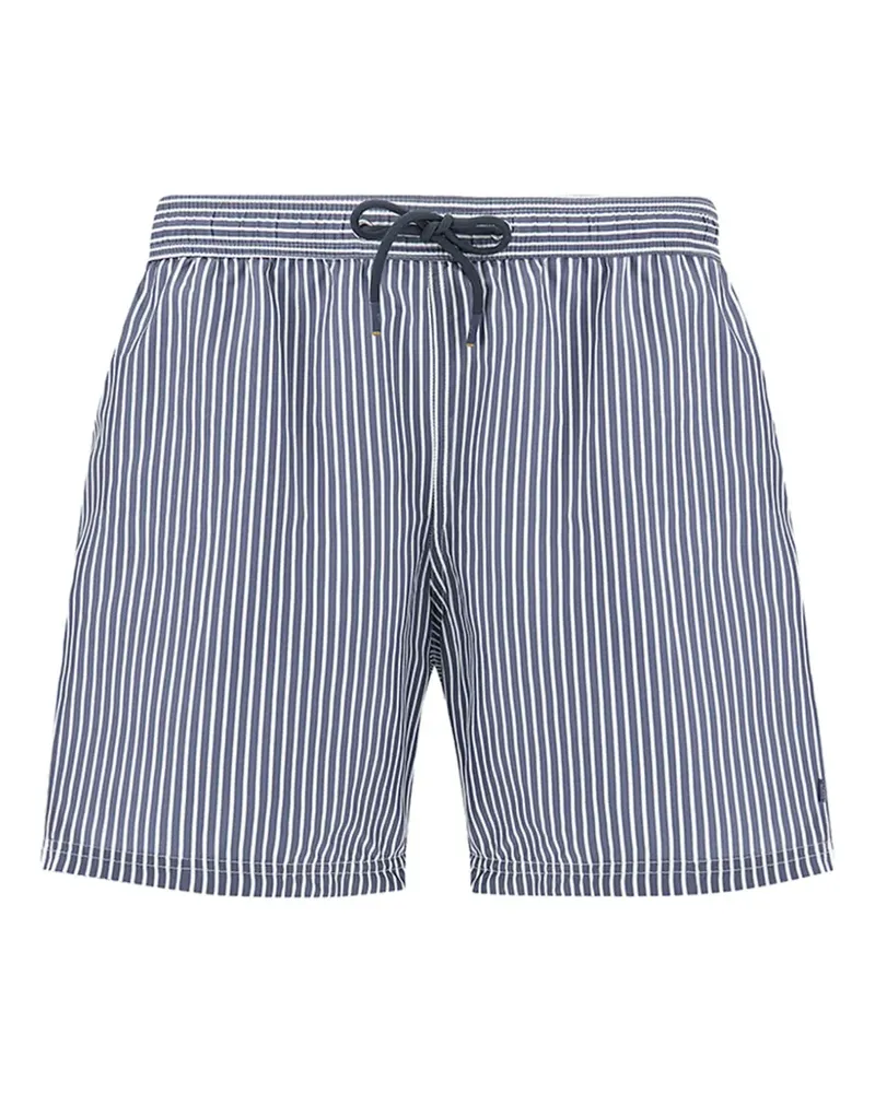 Paul & Shark stripe-print swim shorts - Blau Blau