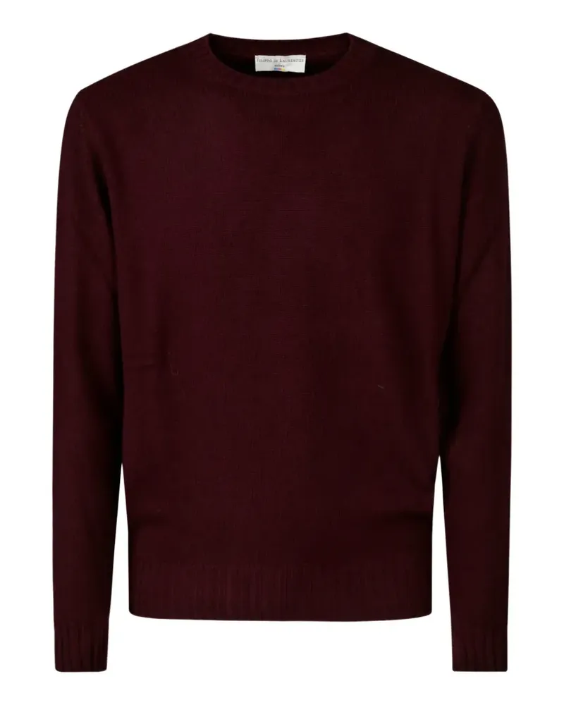 Filippo de Laurentiis crew-neck wool sweater - Rot Rot