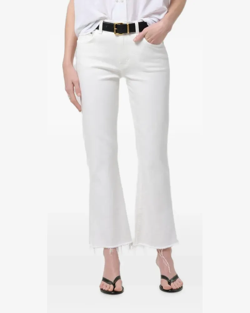 Citizens of humanity Goldie raw-hem jeans - Weiß Weiß
