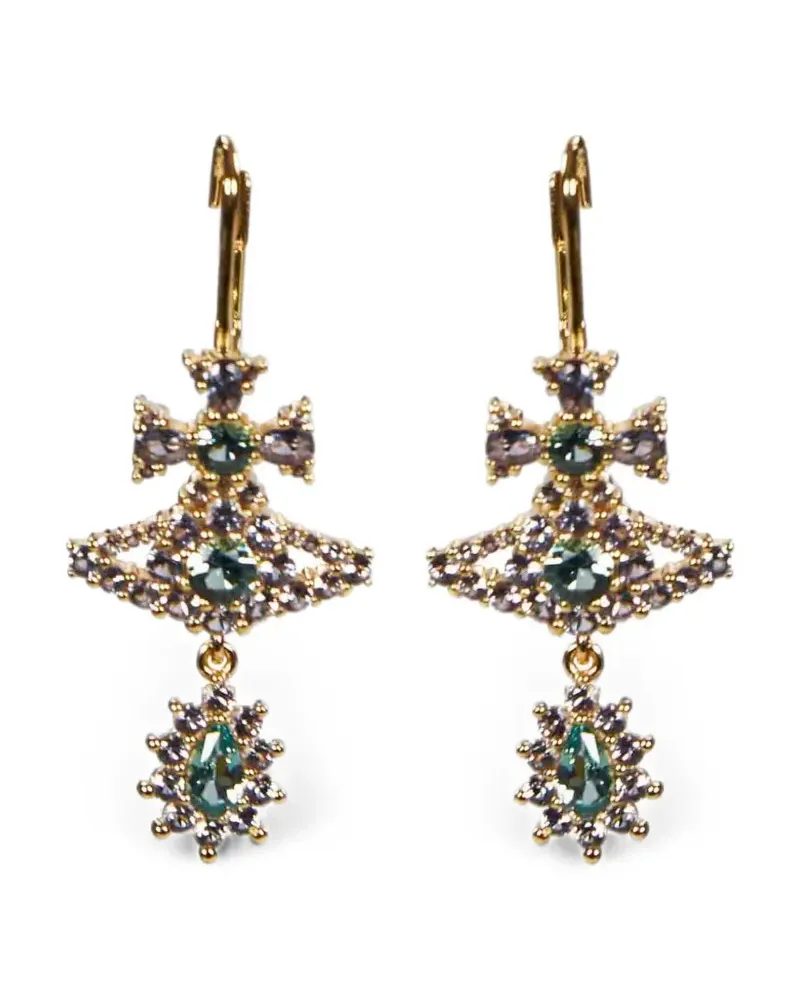 Vivienne Westwood Ohrringe mit Reichsapfel - Gold Gold