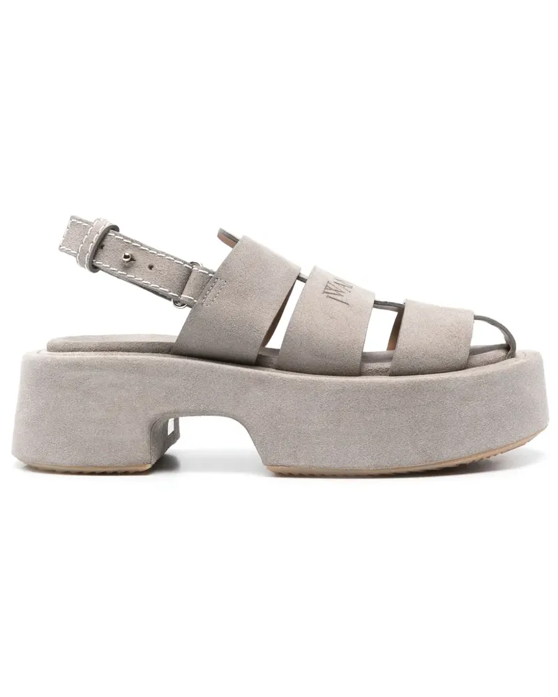 J.W.Anderson Fisherman-Sandalen mit Plateau - Grau Grau