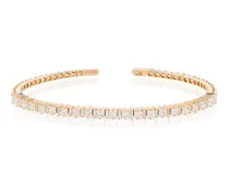 18kt Gelbgoldarmspange mit Diamanten